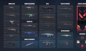 Conta smurf valorant com skins