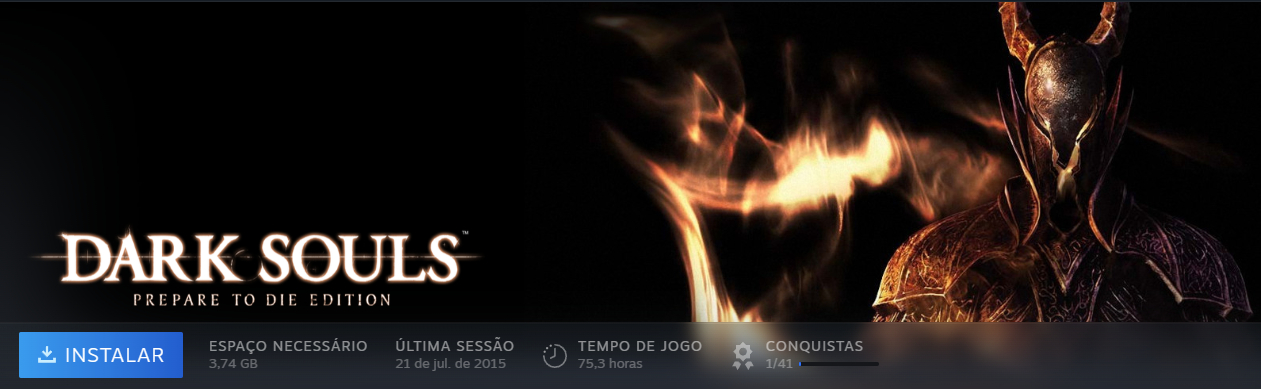 CONTA STEAM COM 3 DIGITOS, 15+ ANOS DE SERVIÇO E DARK SOULS PREPARE TO DIE