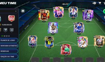 CONTA DE FC MOBILE GER 122 APENAS 1 NO ESTOQUE CORRA