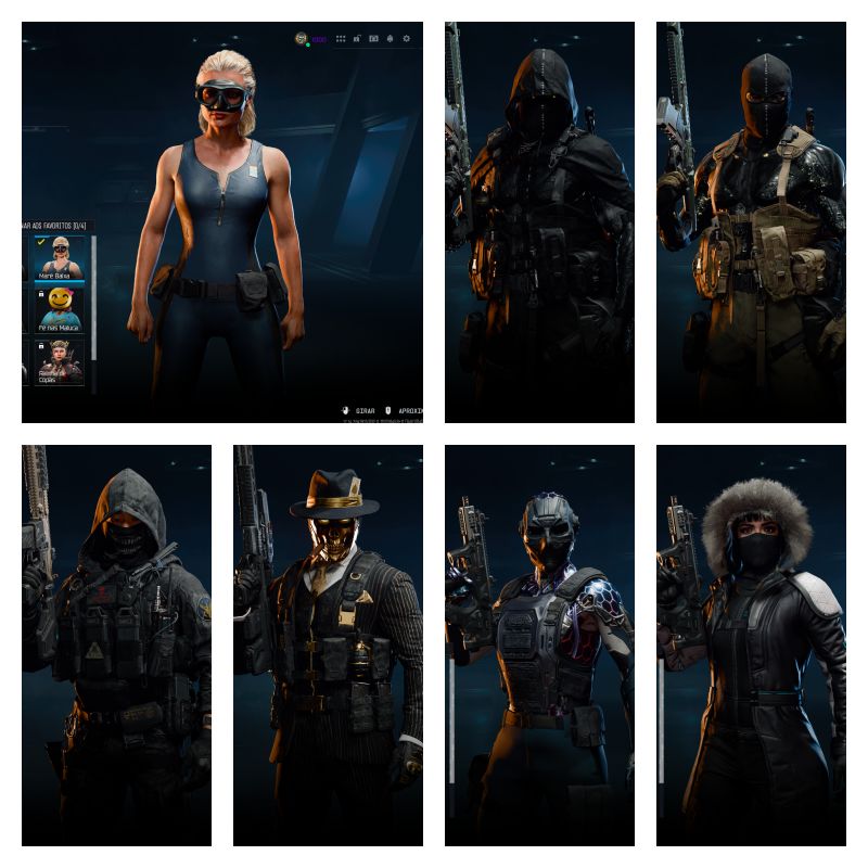 CONTA WARZONE NIVEL 1.000