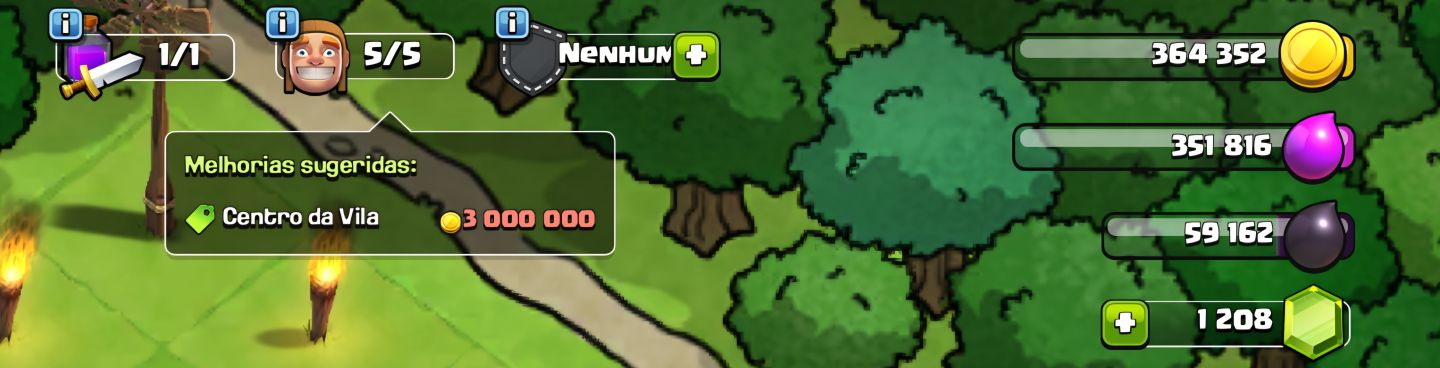 Conta Clash of Clans - Nível CV11