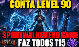 ACEITO OFERTA CONTA LVL 90 FULL BUILD FAZ TODOS CONTEUDOS ENDGAME T15