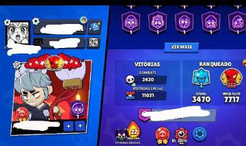 Conta brawl com todos brawlers e bastante recursos