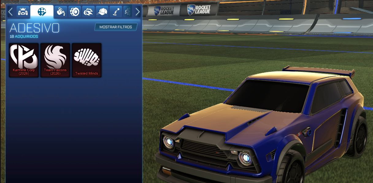CONTA ROCKET LEAGUE COM 2 TAGS DE TORNEIO SSL + dominus branco e fennec