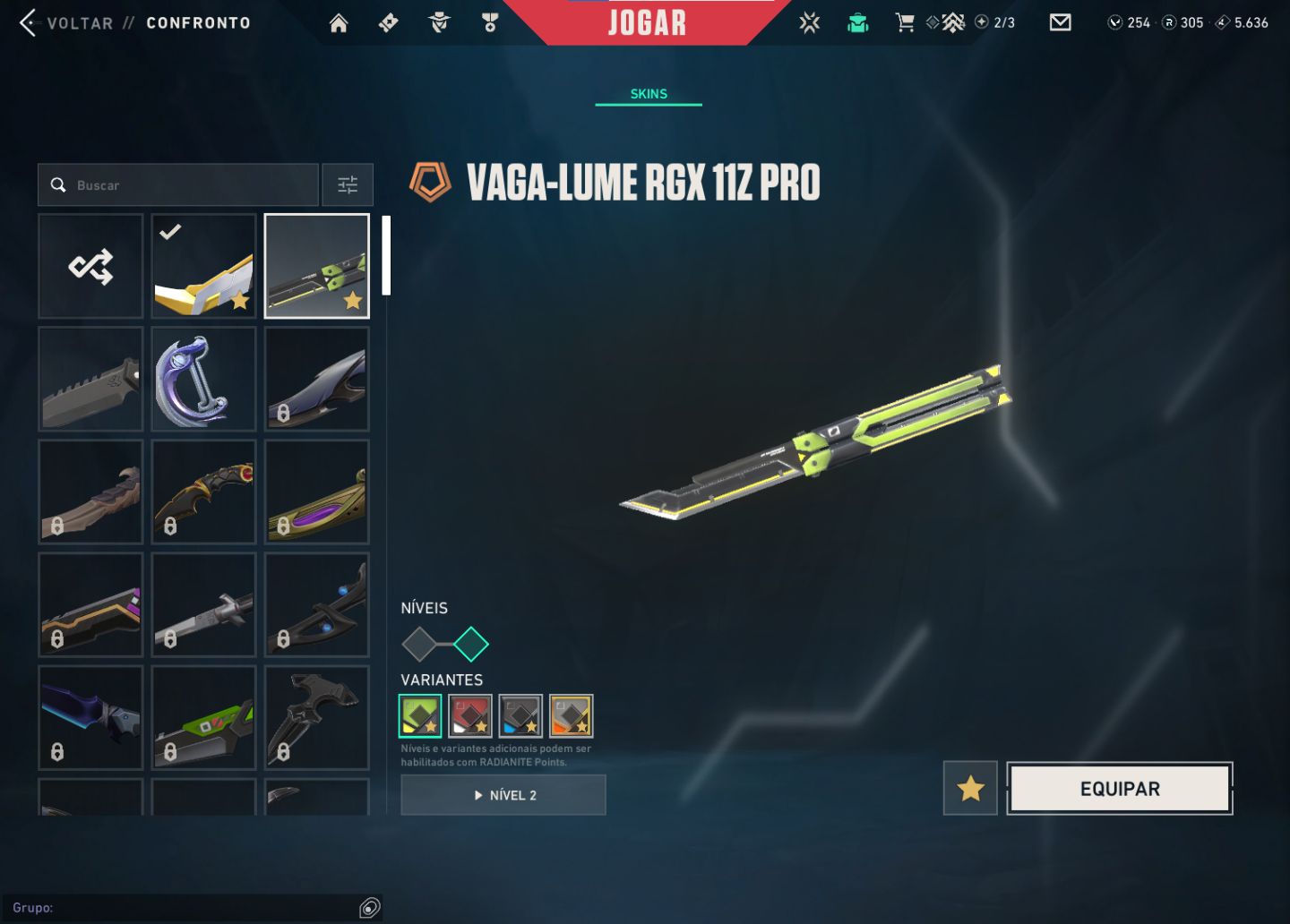Conta de valorant nivel 153 com chaveiro de imort