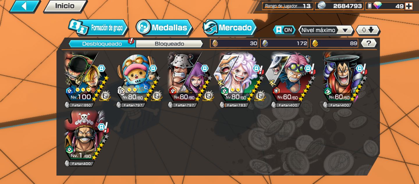 One Piece Bounty Rush Conta Com Zoranji & Bonney Nika +2 EXs é Novo Koby Bf