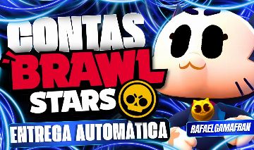Contas Brawl Stars | Entrega Automática | As Melhores!!