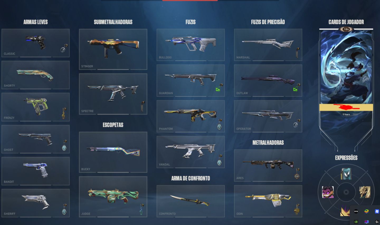 Conta Muito Rara 4600 Gastos 164 skins - As melhores skins, kuronami, champions
