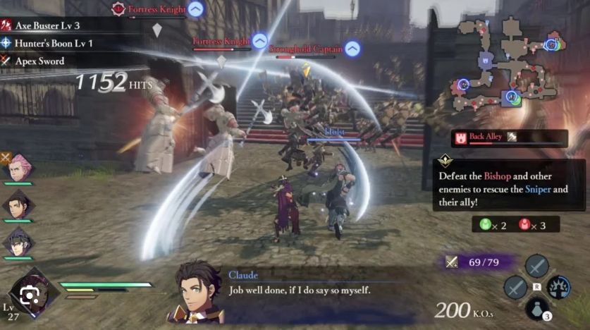 Conta com Jogo - Fire Emblem Warriors Three Hopes, Nintendo Switch 1