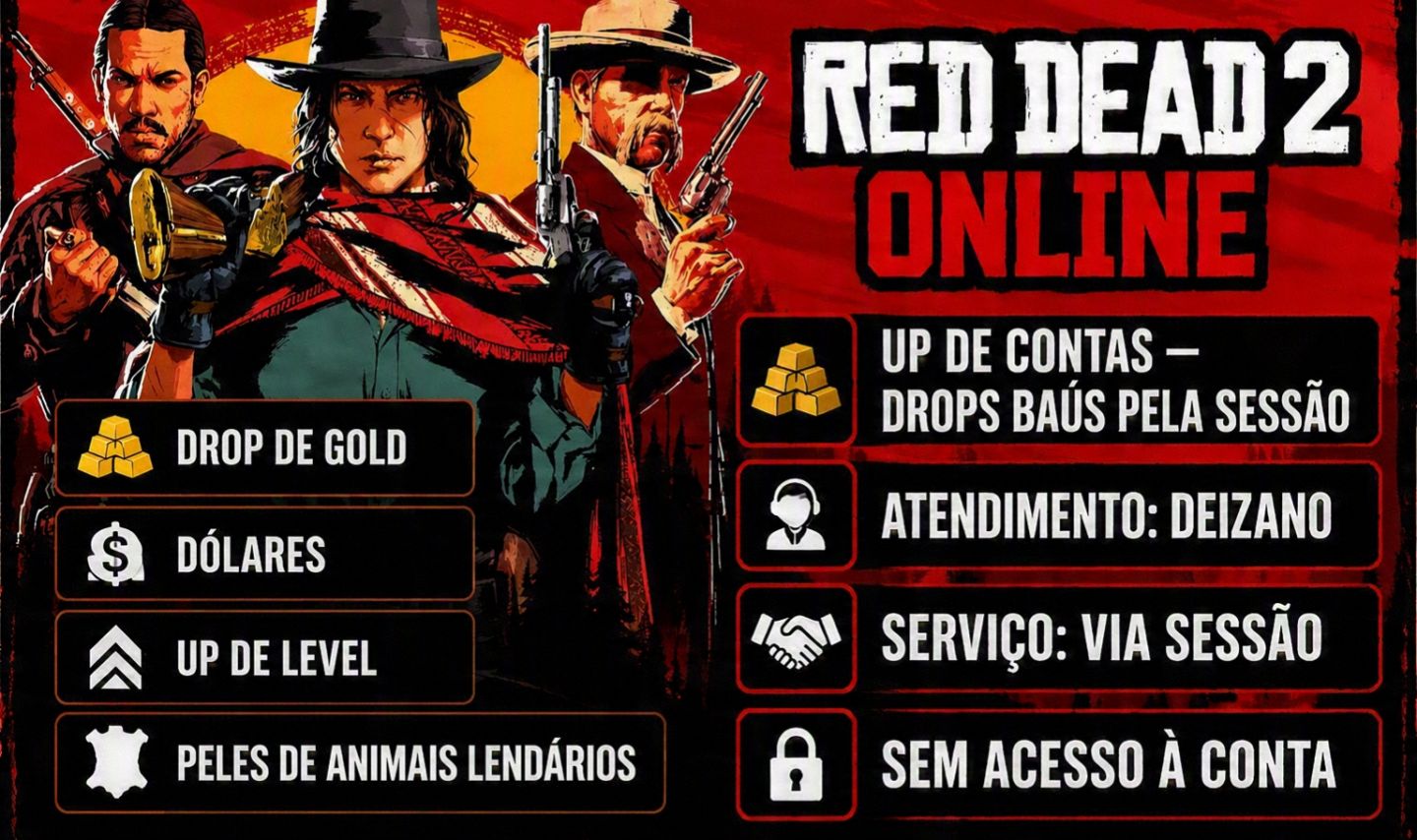 [RED DEAD 2 ONLINE](PC) EM SESSÃO SPAWN DE BAÚS COM GOLD , DÓLARES E LEVEL