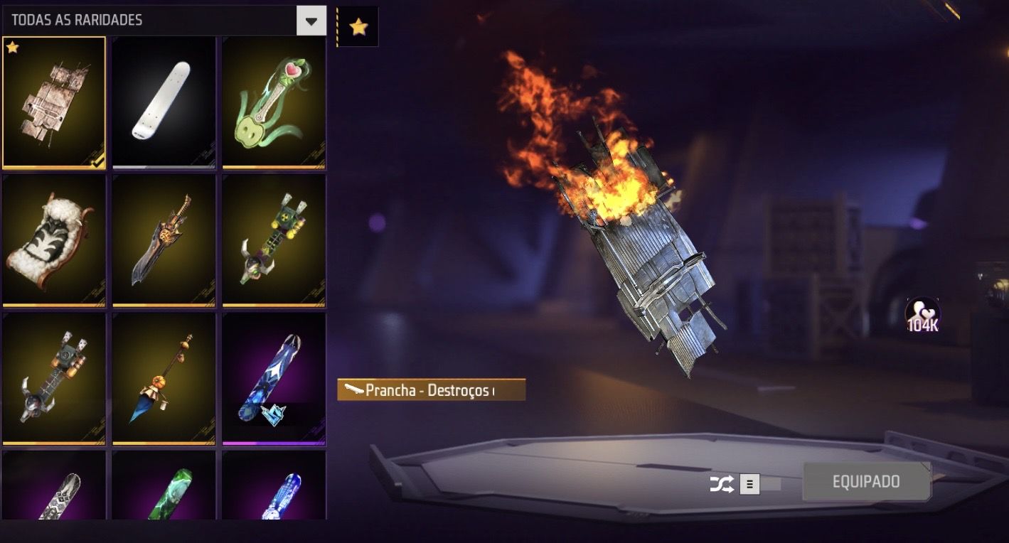 Free Fire Conta Antiga MUITO GEMADA
