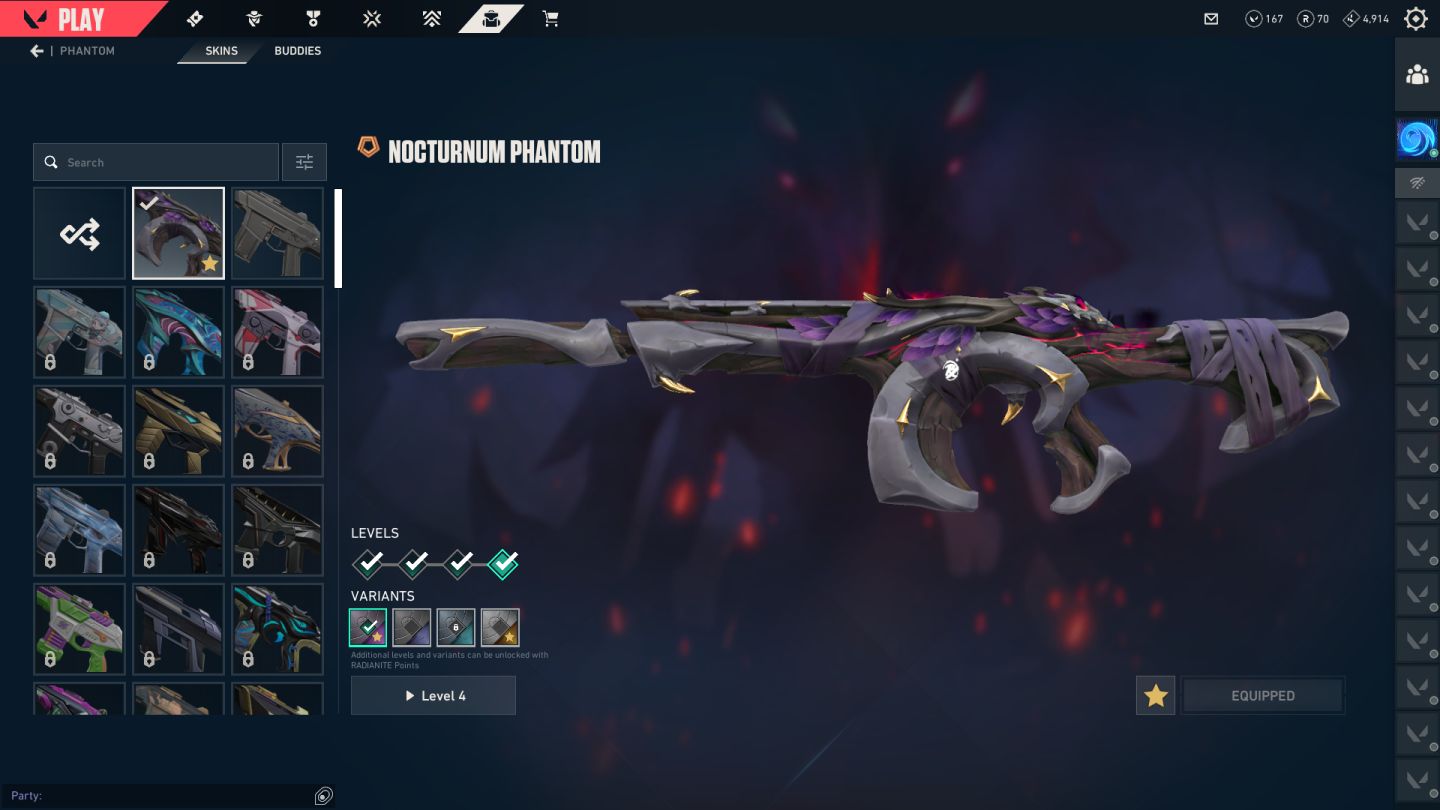 CONTA VALORANT COM SKINS PREMIUM (GOLD 2 )