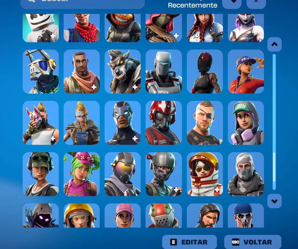 Conta Epic Games (Fortnite+RL+Jogos Epic)