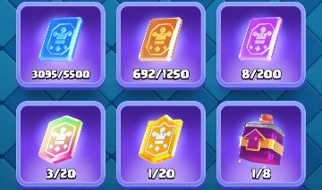 Conta Clash Royale level alto, 10500 troféus