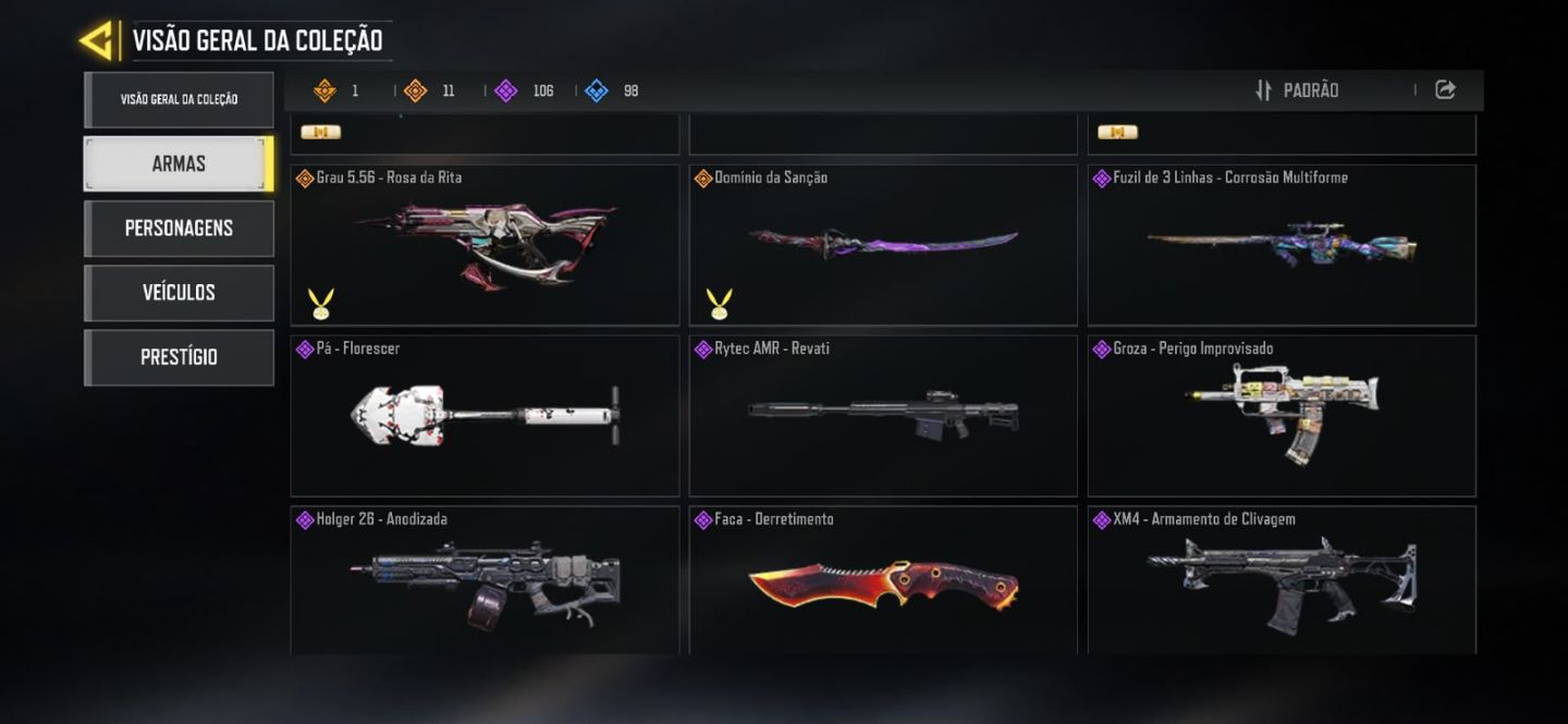 COD MOBILE COM SKINS TRY HARD E RARAS OPORTUNIDADE
