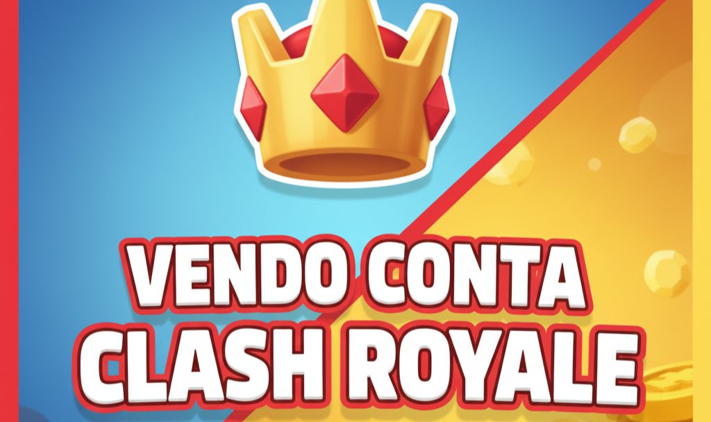 CONTA CLASH ROYALE! NO PREÇO COM EVOS E +