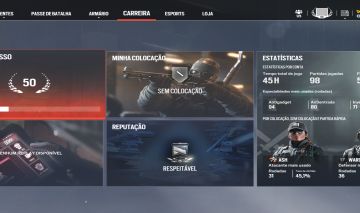CONTA R6 NIVEL 50 MAIS 60K CREDIBILIDADE PRONTA PARA RANKED E COMP