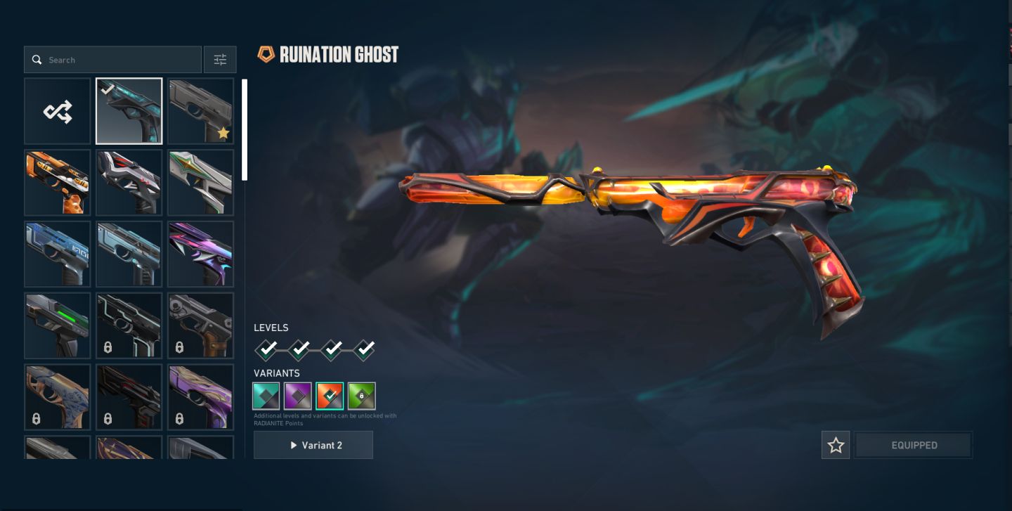 CONTA VALORANT PEEK IMT MUITAS VANDALS E FACAS