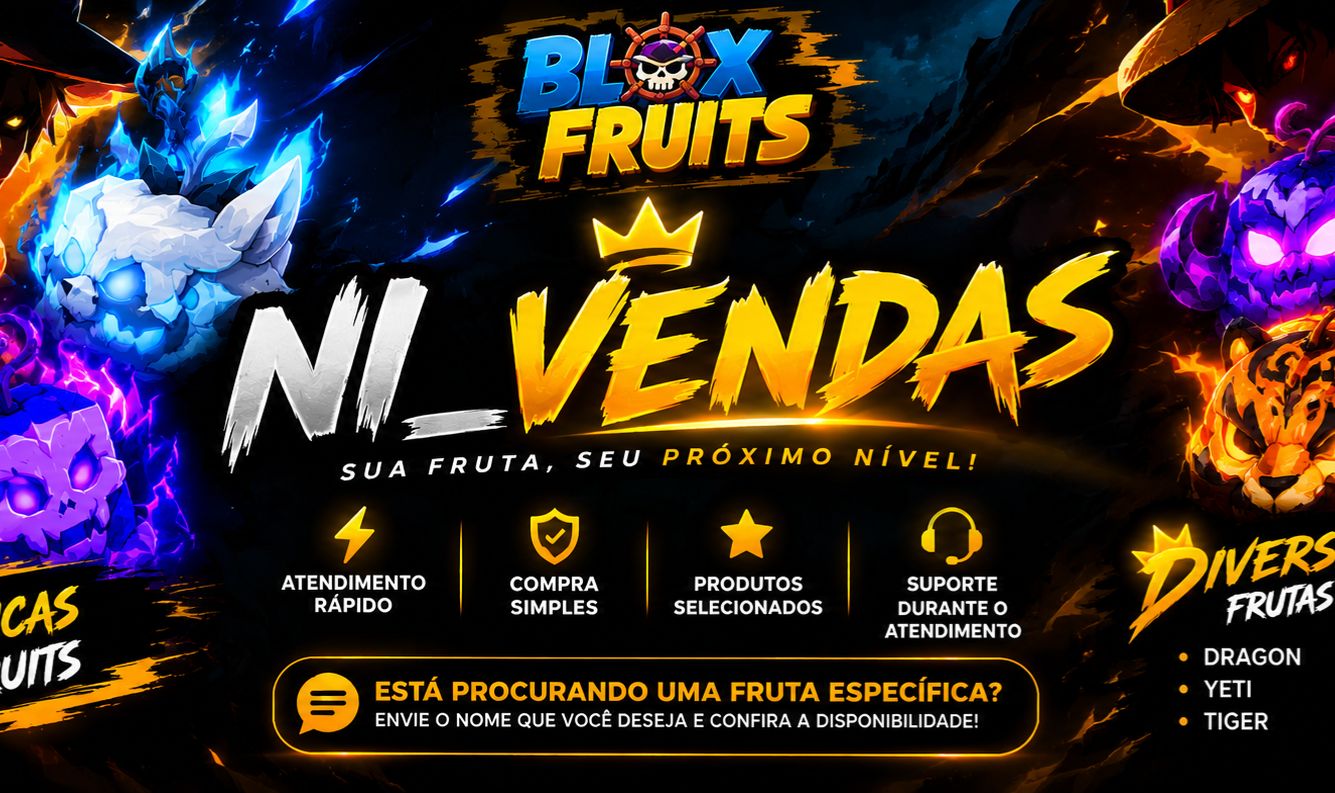 Frutas Físicas - Blox Fruits