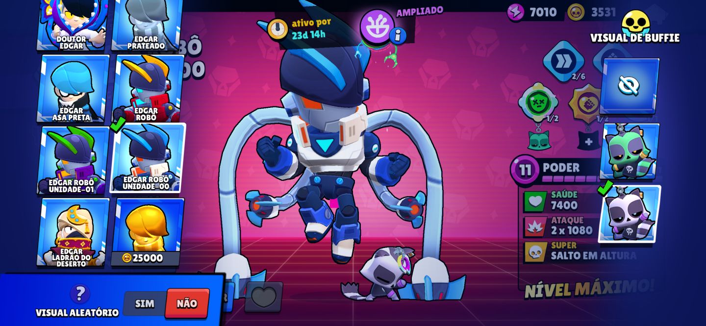 Conta boa de Brawl