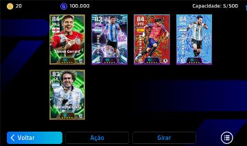 CONTAS COM 2 ICONS E 2 SHOWTIMES GERRAD, BATISTUTA, YAMAL E MESSI