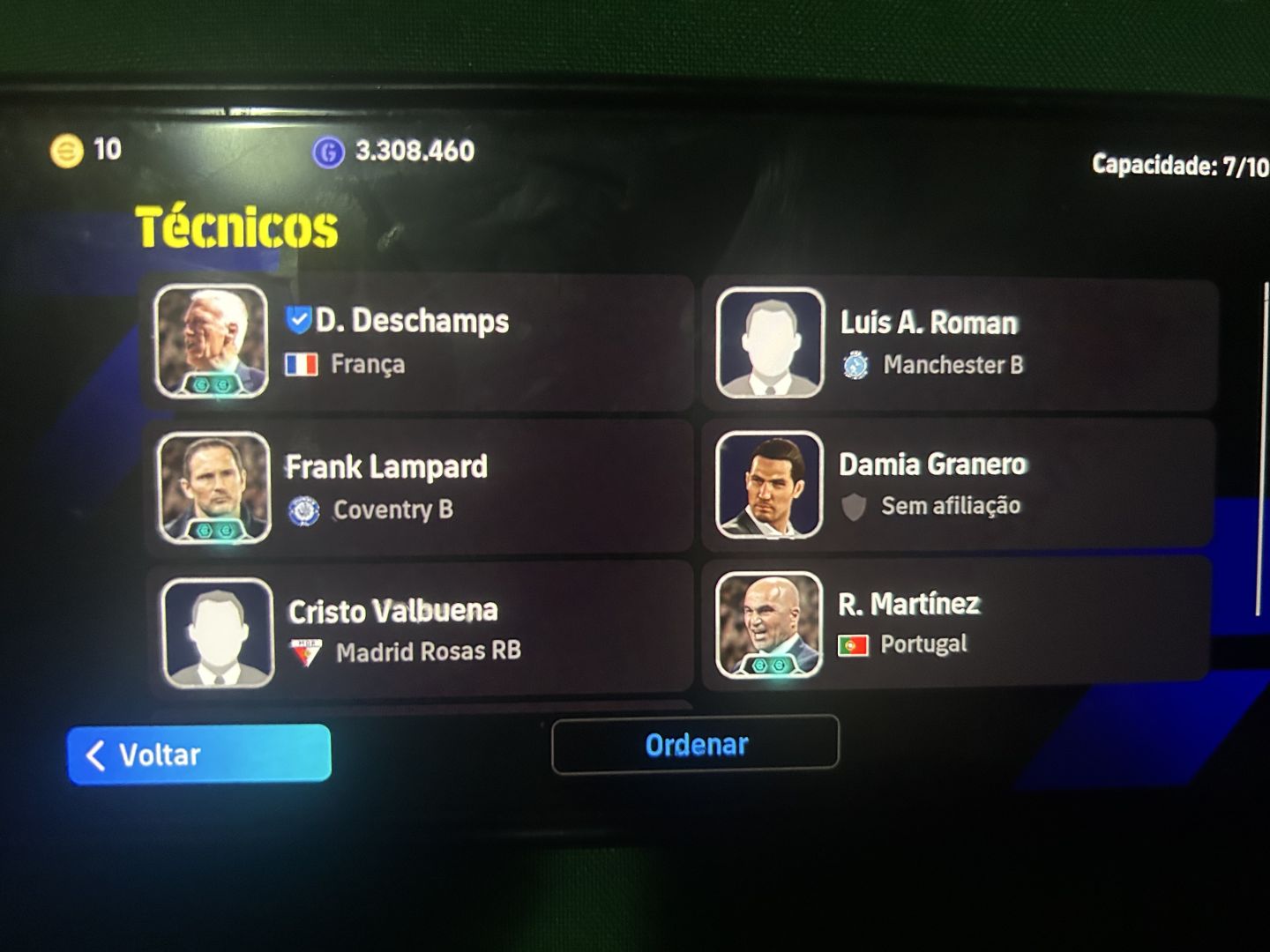 Conta do gatusso,pack da França e Portugal e cruyff entre outros