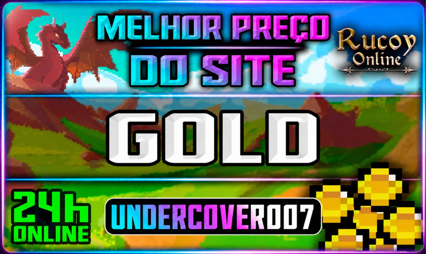 VENDA DE GOLD RUCOY ONLINE