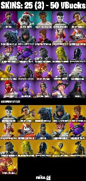 CONTA FORTNITE COM 25 SKINS - Fortnite - Contas Fortnite - GGMAX
