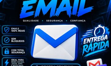 CONTAS GMAIL NOVAS IP BRASIL - ALTA QUALIDADE