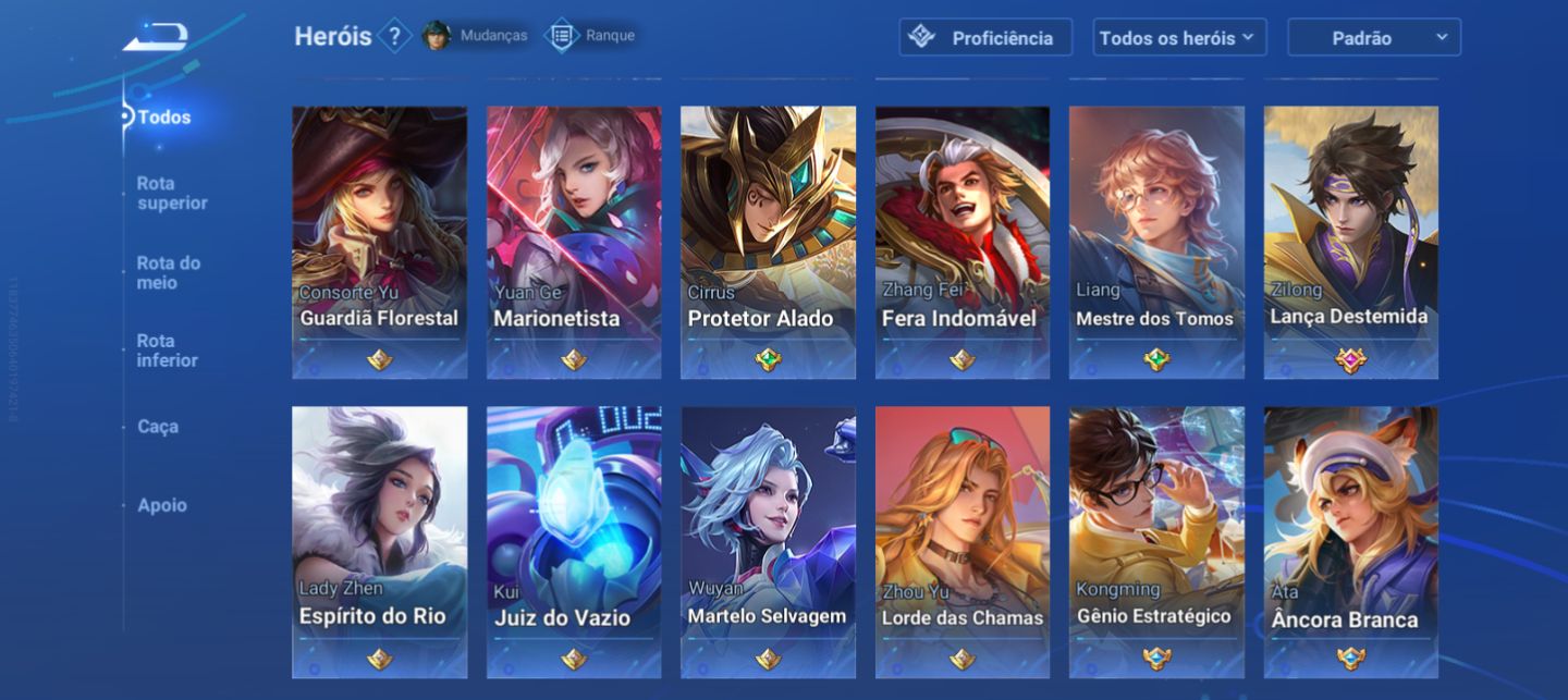 CONTA HONOR OF KINGS 156 SKINS+ 113 HERÓIS | 3x GM (T7/T8/T9)