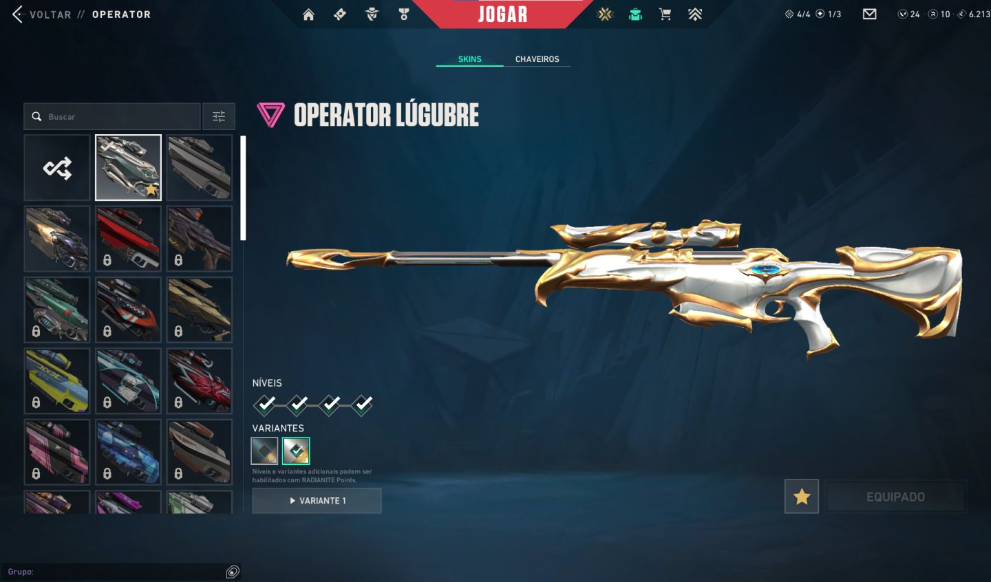 CONTA FULL ACESSO VALORANT + SKINS