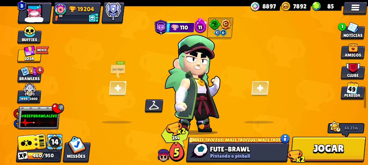 CONTA DE BRAWL STARS
