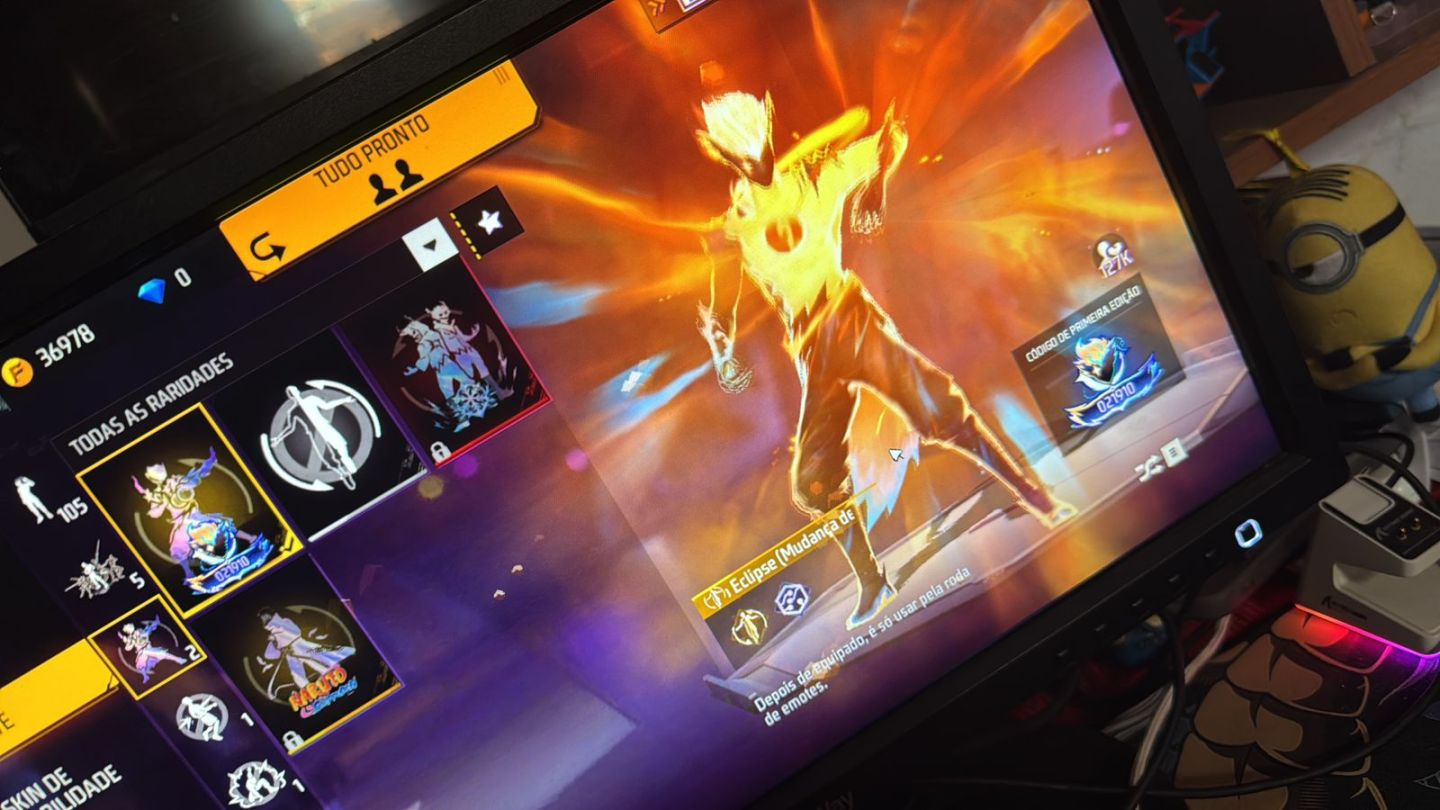 Conta de Free Fire rara disponível