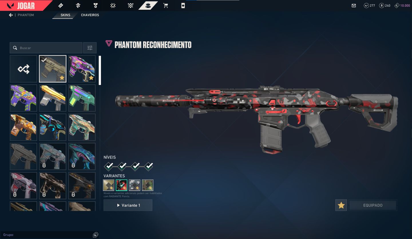 CONTA VALORANT EX-IMORTAL | R$2.500+ INVESTIDOS | 6 FACAS | KURONAMI + PRELÚDIO