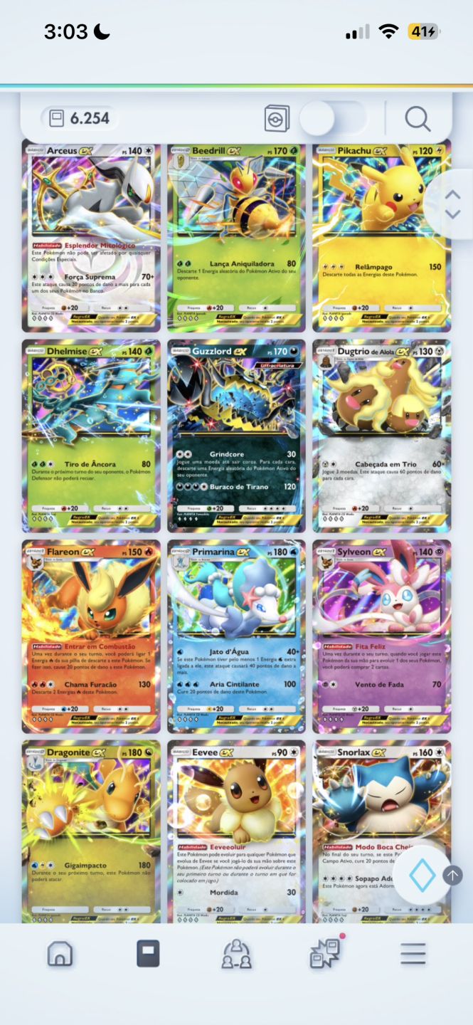 CONTA HIGHERTIER+6.2KCRISTAIS | MEGA VENUSAUR, GENGAR, SCIZOR ex |CLCAO COMPLETA