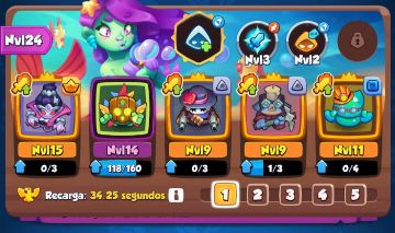 CONTA RUSH ROYALE BANSHEE FULL 15 CORRE!!!