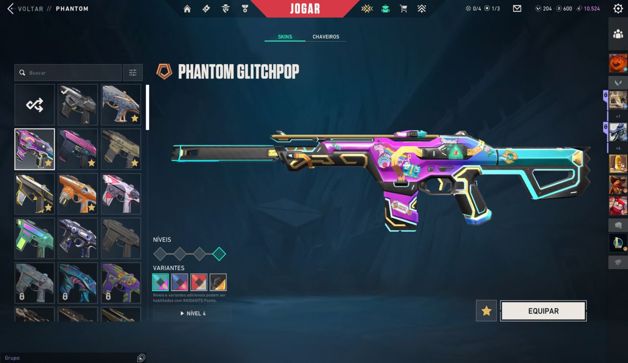 CONTA COM CHAVEIRO IMORTAL - ÚNICO DONO, FULL ACESSO E COM MUITA SKIN!