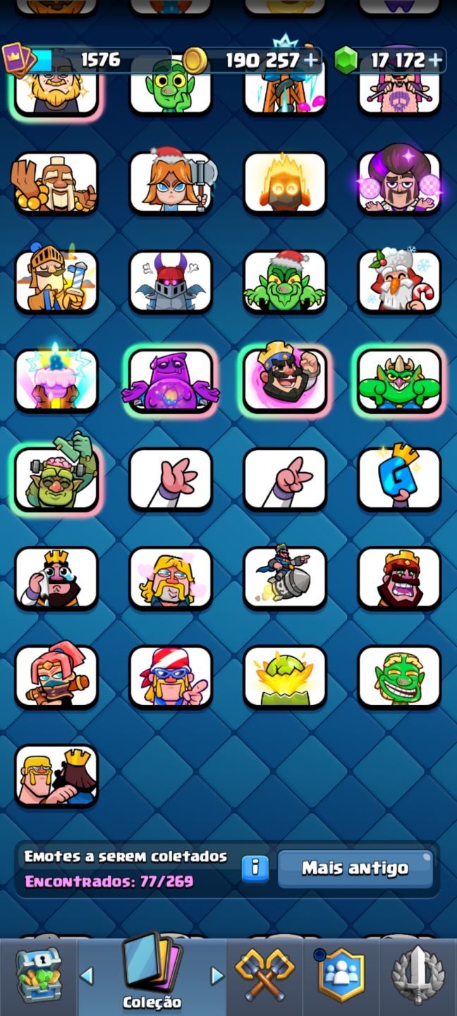 OFERTA!!! CONTA DE CLASH ROYALE BEM UPADA. CONTA BOA!!!