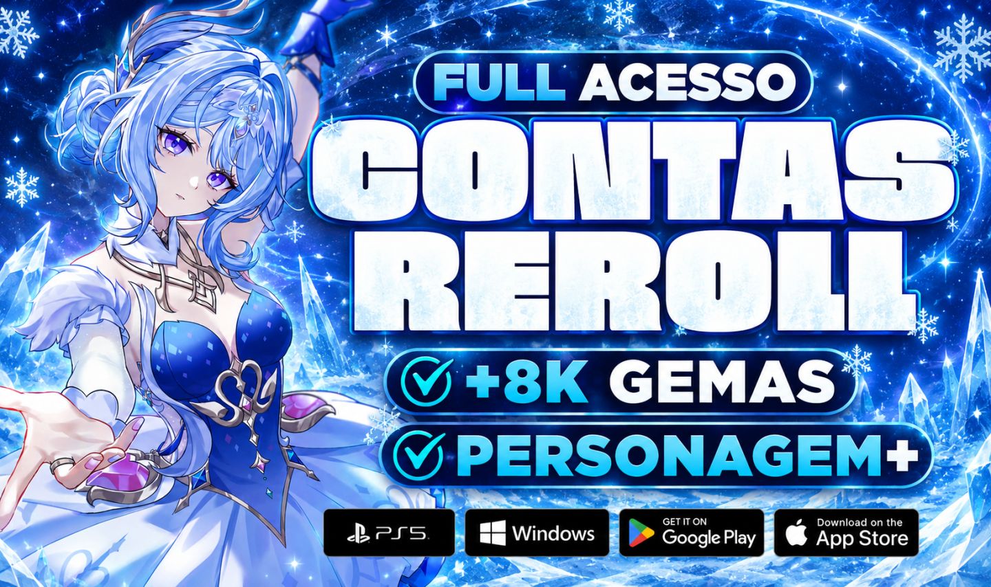 CONTA REROLL GENSHIN IMPACT PERSONALIZADA !! + GEMAS