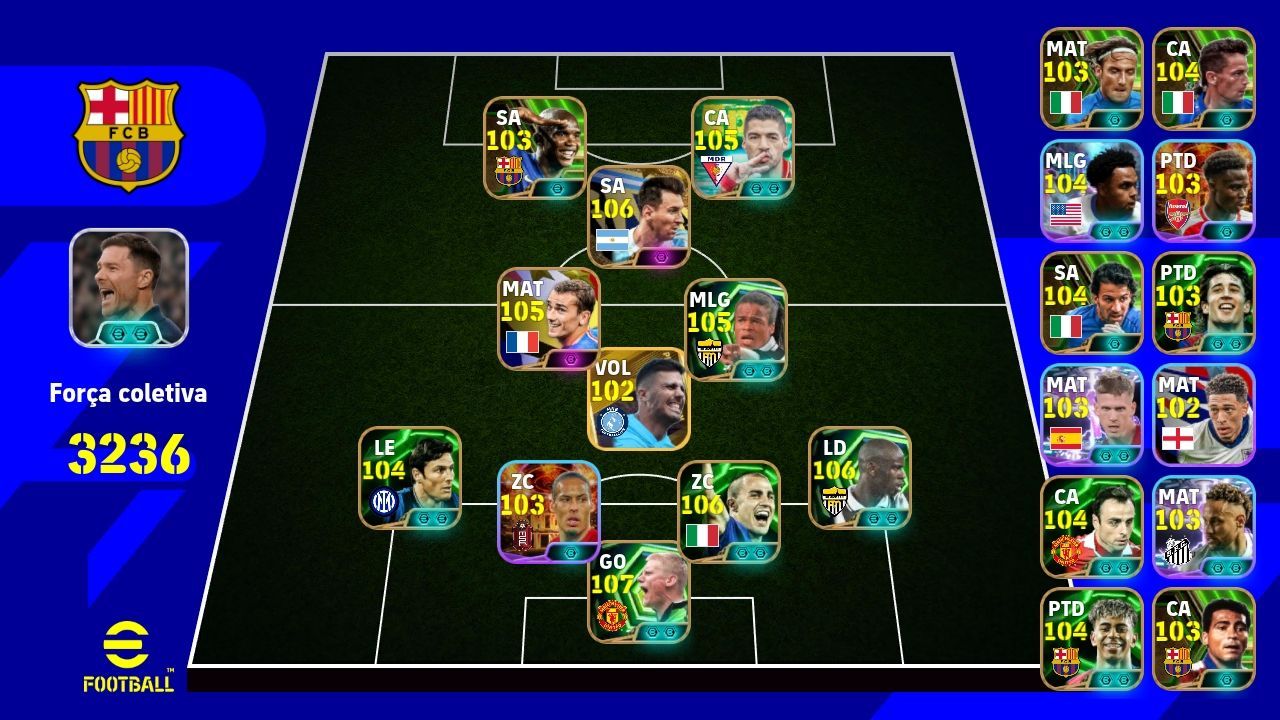 CONTA DE eFOOTBALL À VENDA! | ELENCO FORTE, CRAQUES E ÓTIMOS JOGADORES!