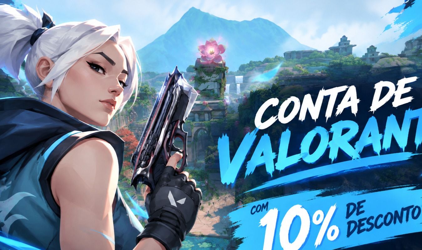 Conta de Valorant para Smurfar - Elo Gold 1