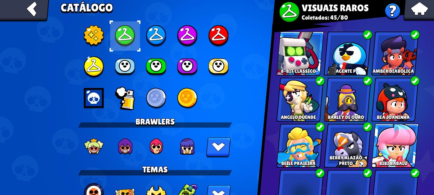 Conta de Brawl stars super gemada