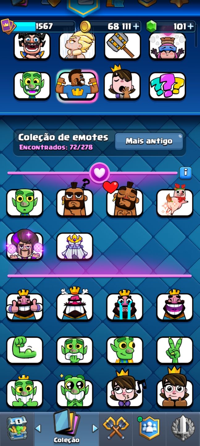 Conta clash royale