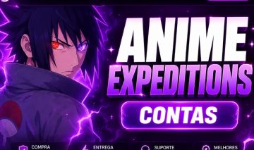 Conta Anime Expeditions com 4 Unbounds: Kempachi, Gowther, Megumi e Dark Mage
