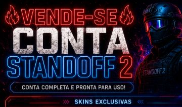 Conta Standoff 2 com skins e competitivo liberado