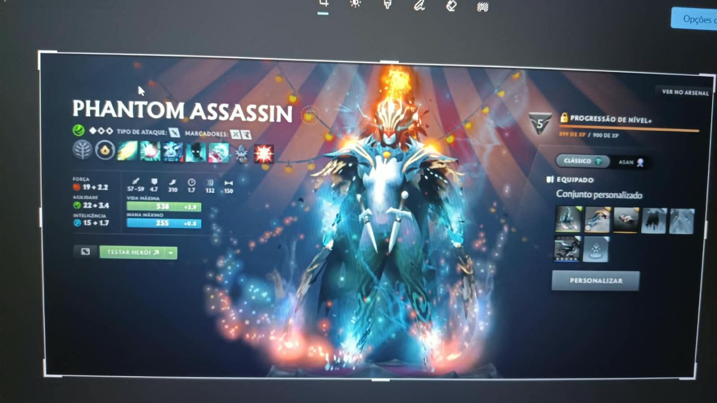 Conta de dota2, ancient 1, conta ativa a mais de 10 anos