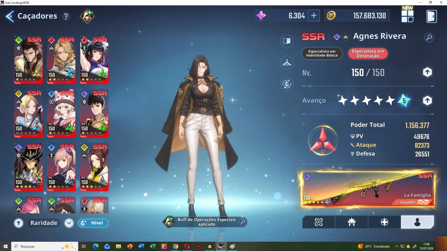 Solo Leveling Arise Meta account sem vinculos
