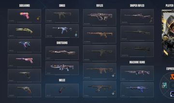 Conta de Valorant com muita skin boa