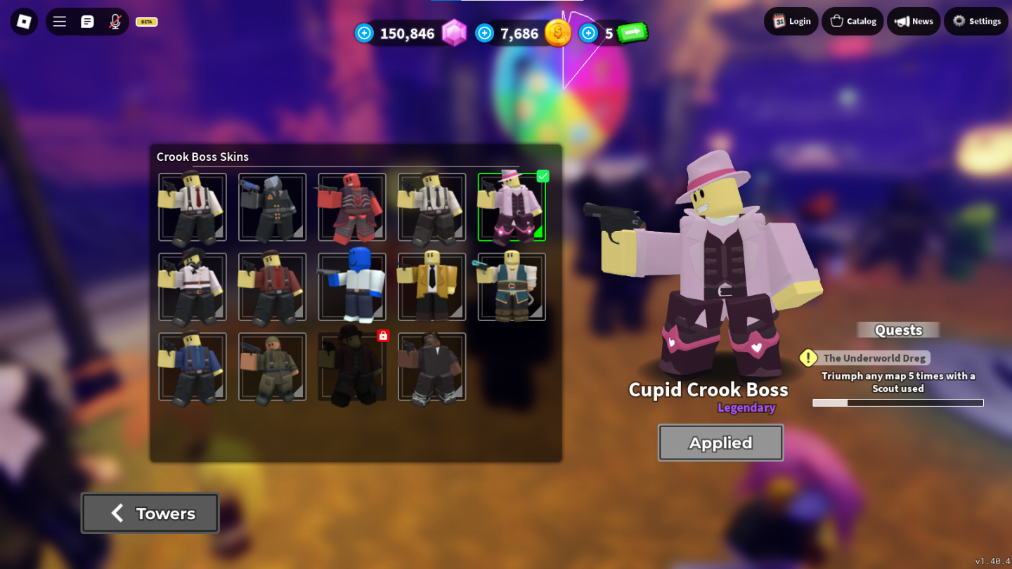 Account Tower Defense Simulator