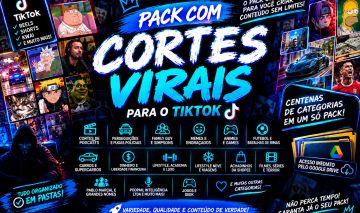 43 PACKS COM CORTES/VÍDEOS VÍRAIS DE TODOS OS TIPOS PRONTO PARA POSTAR!